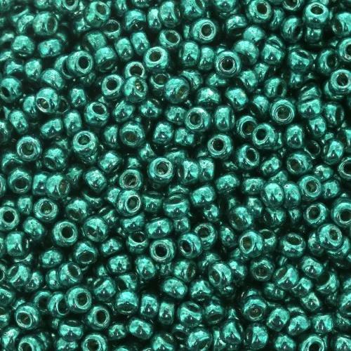 Rocalla Miyuki Duracoat 11/0 5106 - Galvanized Dark Aqua Green x8g