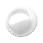 Perlada PureCrystal semi-agujereada 5818 10 mm White Pearl x1