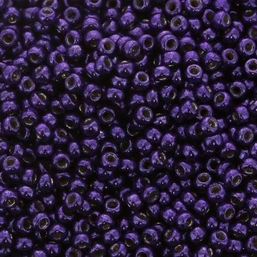 Rocalla Miyuki Duracoat 11/0 5110 - Galvanized Lilac Night x8g