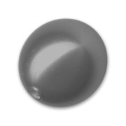Perlada PureCrystal semi-agujereada 5818 10 mm Black Pearl x1
