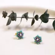 Rocalla Miyuki Duracoat 11/0 5117 - Galvanized Mermaid Blue x8g