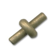 Terminal para cordón hueco 6.5 mm bronce x1|raw }}