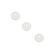 Dije redondo 4 mm de Plata 925 x4|raw }}