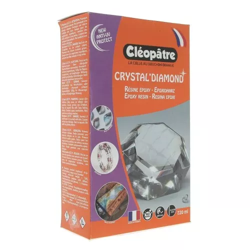 Resina para hacer inclusiones Crystal'Diamond 720 ml