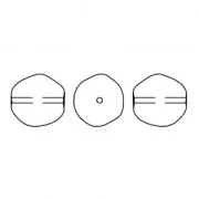 Baroque nacarada PureCrystal 5841 cuenta redonda irregular 12 mm Cream Pearl x1