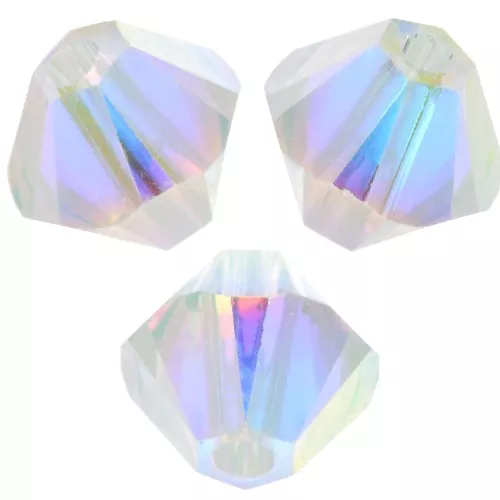 Toupies en cristal PureCrystal 5328 6 mm Crystal AB2X x20