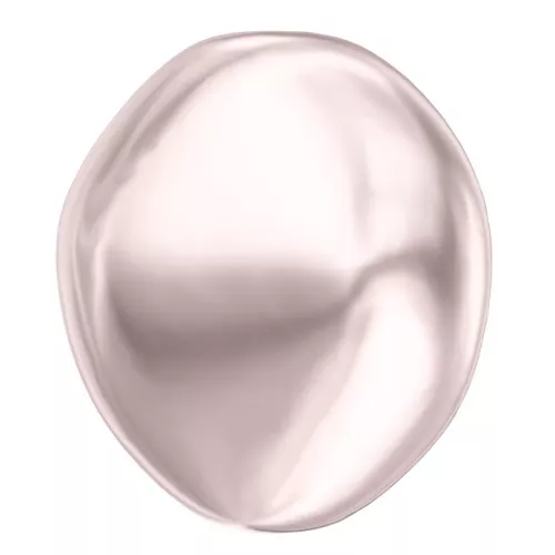 Baroque nacarada PureCrystal 5842 cuenta irregular 10mm Rosaline Pearl x1
