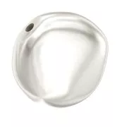 Baroque nacarada PureCrystal 5842 cuenta irregular 10mm White Pearl x1