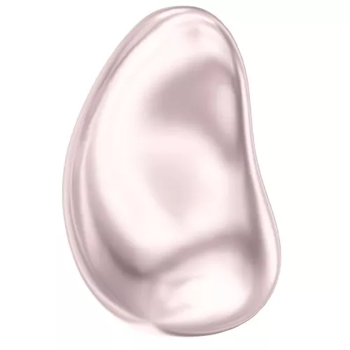 Baroque nacarada PureCrystal 5843 cuenta gota irregular 16 mm Rosaline Pearl x1
