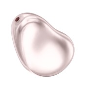 Baroque nacarada PureCrystal 5843 cuenta gota irregular 16 mm Rosaline Pearl x1