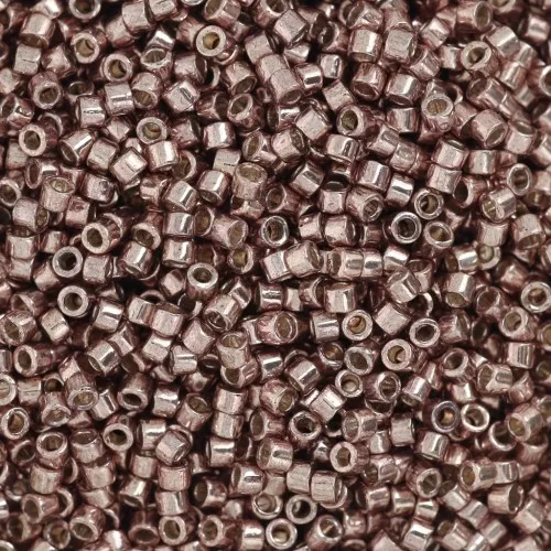 Miyuki Delica Duracoat 11/0 DB2504 - Galvanized Light Champagne x8g