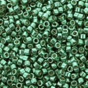 Miyuki Delica Duracoat 11/0 DB2505 -  Galvanized Dark Mint Green x8g