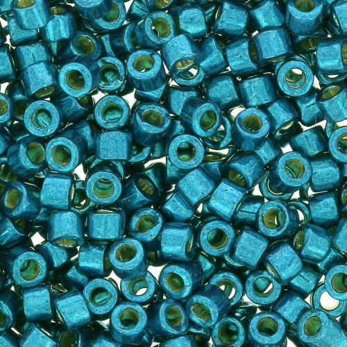 Miyuki Delica Duracoat 11/0 DB2514 - Galvanized Dark Capri Blue x8g