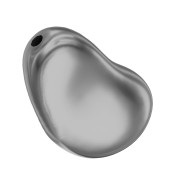 Baroque nacarada PureCrystal 5843 cuenta gota irregular 12 mm Dark Grey Pearl x1