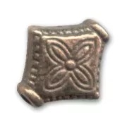 Rombos metal 10 mm cobre antiguo x5