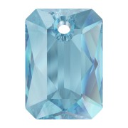 Colgante PureCrystal 6435 11.5x8 mm - Aquamarine x1