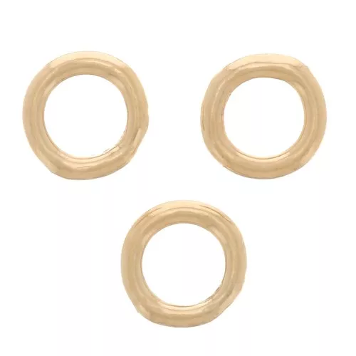 Anillas cerradas 4x0.7mm de Gold filled x100
