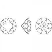 Cabuchón PureCrystal 1088 4 mm Aquamarine x10