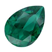 Cabuchón PureCrystal 4320 14x10 mm Emerald Ignite x1