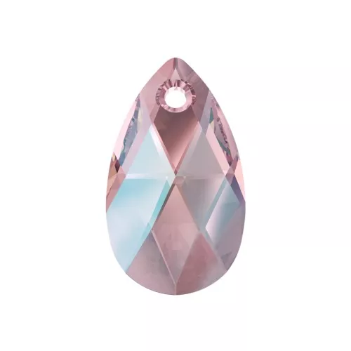 Lágrima PureCrystal 6106 16 mm Light Rose Shimmer x1