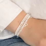 Mini dije estrella 8x6 mm de Plata 925 x1