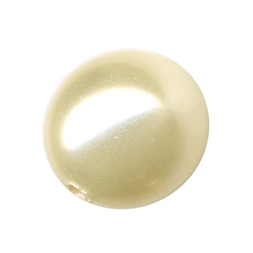 Perlada PureCrystal semi-agujereada 5818 6 mm Light Gold Pearl x1