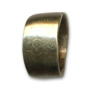 Cuenta pasante irregular para cuero Regaliz 9x15 mm bronce|raw }}