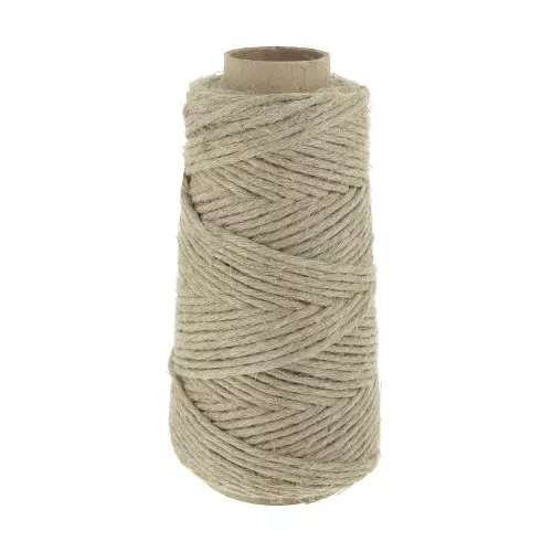 Bobina de hilo de lino 2.75 mm - Natural x200gr