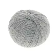 Lana Merino Super Wash - 100% Merinos - Gris clair x100g
