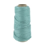 Bobina de cordón de algodón para macramé Suprême Cotton 3XL lana peinada - Jade x75m|raw }}