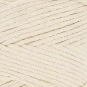 Bobina de cordón de algodón para macramé Suprême Cotton 3XL lana peinada - Natural x75m