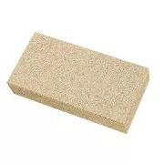 Ladrillo refractario de vermiculita rectangular 14x7 cm para soldadura x1