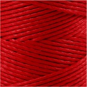 Bobina de 65 metros de fil de bambou 1 mm - Rojo