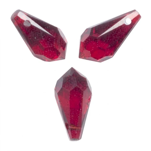 Gota PureCrystal 6000 15x7.5 mm Siam x1