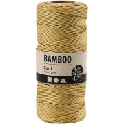 Bobina de 65 metros de hilo de bambú 1 mm - Dorado|raw }}