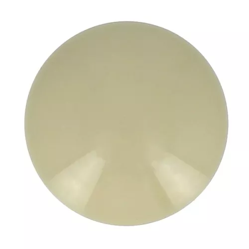Cabujón de resina opaco 14 mm - Verde de gris x1