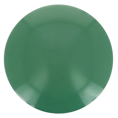 Cabujón de resina opaco 14 mm - Verde x1