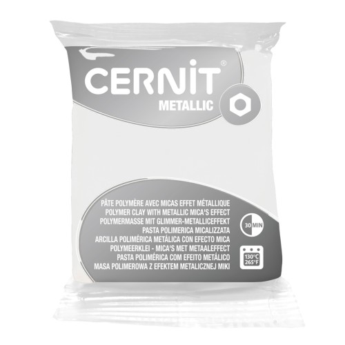 Pasta arcilla polimérica Cernit Metallic Nacarada 56gr (n°085)