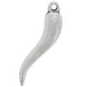 Dije pimiento 27 mm plateado antiguo x1|raw }}