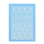 Silk Screen Moiko para arcilla polimérica 74x105 mm - Aborigen 13.15