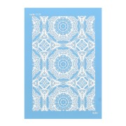 Silk Screen Moiko para arcilla polimérica 74x105 mm - Mandala indio 13.33|raw }}