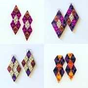 Silk Screen Moiko para arcilla polimérica 74x105 mm - Concha Cornic Car