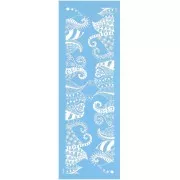 Silk Screen Moiko para pulsera 23x7 cm - Tentáculos