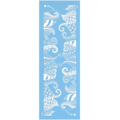 Silk Screen Moiko para pulsera 23x7 cm - Tentáculos