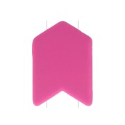 Cuenta de zamac estampado resina forme flecha 11x8 mm - Rosa x1|raw }}