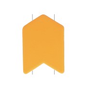 Cuenta de zamac estampado resina forme flecha 11x8 mm - Mostaza x1|raw }}