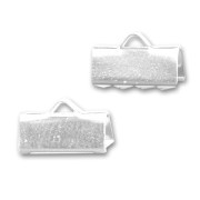 Terminales para apretar 10 mm Plata 925 x4