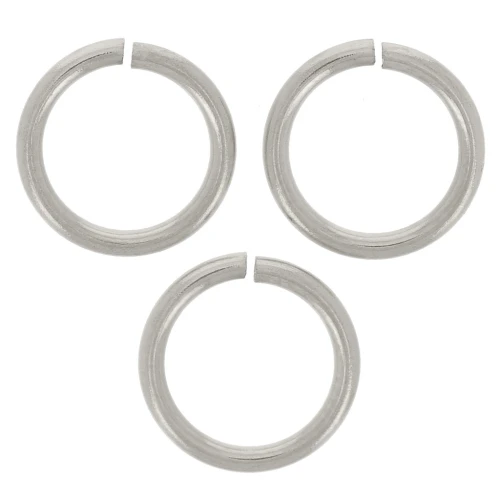 Anillas abiertas 7x1 mm Acero inox x25