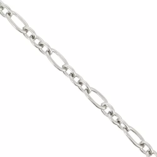 Cadena eslabón fantasía 7 mm de Acero inox 304 x1m