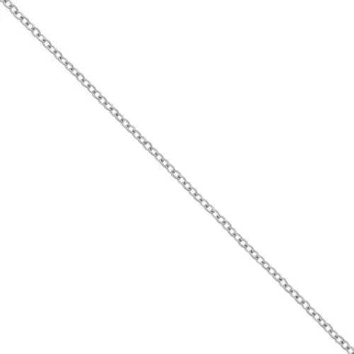 Cadena eslabón Forçat aplanadas 1.7 mm de Acero inox 304L x1m